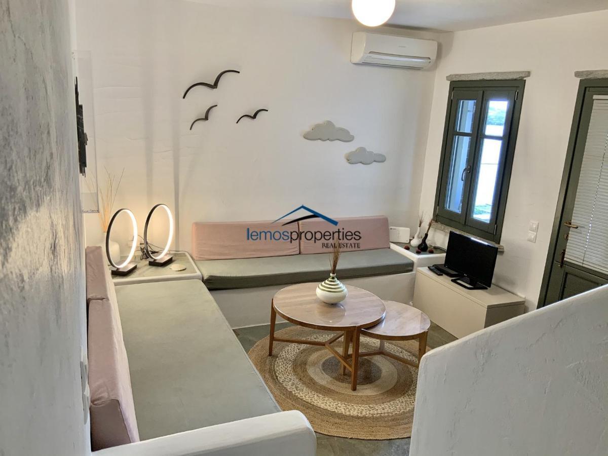 Aqua Blue, Only 100 Meters From The Beach Of Gialiskari Ioulis Ngoại thất bức ảnh