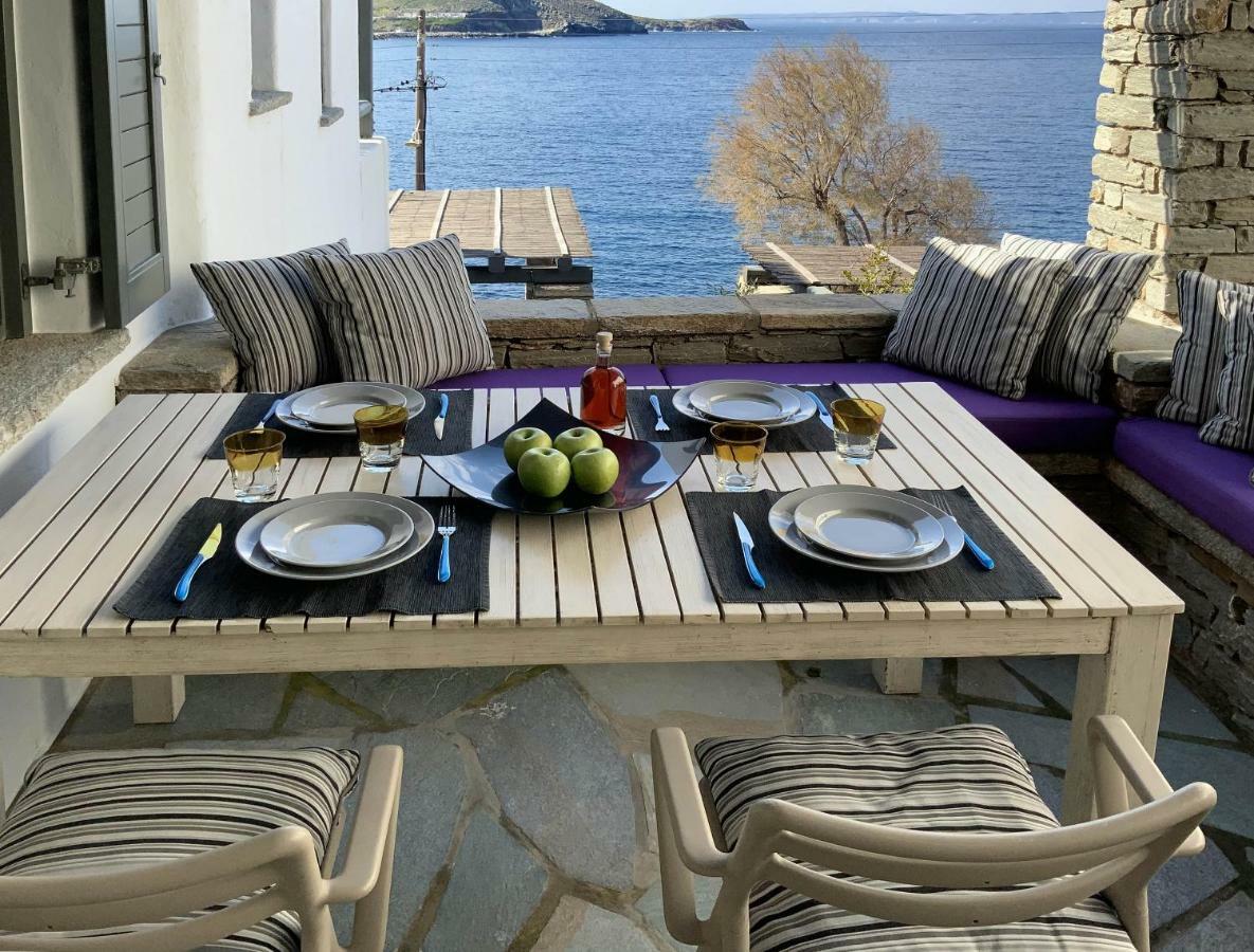 Aqua Blue, Only 100 Meters From The Beach Of Gialiskari Ioulis Ngoại thất bức ảnh